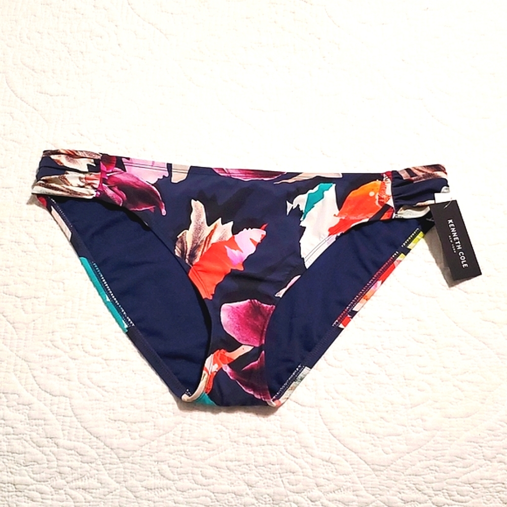 Kenneth Cole Mid Rise Bikini Bottom Swimsuit Size XXL New with tags